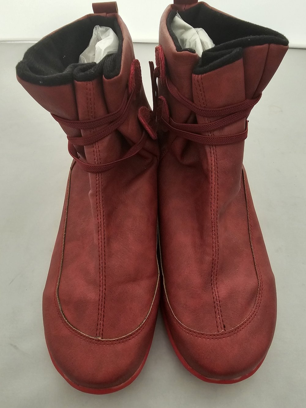 Women’s Red Winter Ankle Boots